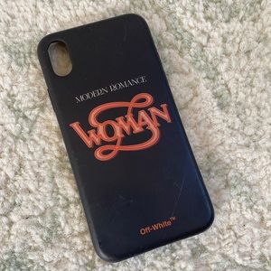 Off-white Virgil Abloh iPhone 10 X case